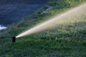 Rasensprinkler automatische Gartenbewässerung